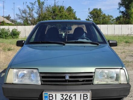 ВАЗ 21099 2007 у Кременчуге на Automoto.ua Зелений ВАЗ 21099, об'ємом двигуна 1.6 л та пробігом 106 тис. км за 3000 $, фото 1 на Automoto.ua