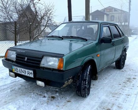 Зелений ВАЗ 21099, об'ємом двигуна 1.5 л та пробігом 290 тис. км за 1600 $, фото 1 на Automoto.ua