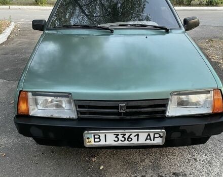Зелений ВАЗ 21099, об'ємом двигуна 1.6 л та пробігом 168 тис. км за 2507 $, фото 1 на Automoto.ua