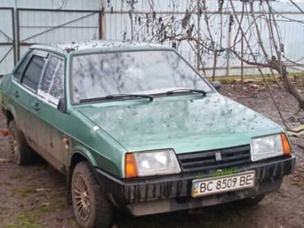 Зеленый ВАЗ 21099, объемом двигателя 0 л и пробегом 135 тыс. км за 834 $, фото 1 на Automoto.ua