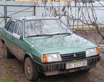 Зеленый ВАЗ 21099, объемом двигателя 0 л и пробегом 135 тыс. км за 834 $, фото 1 на Automoto.ua