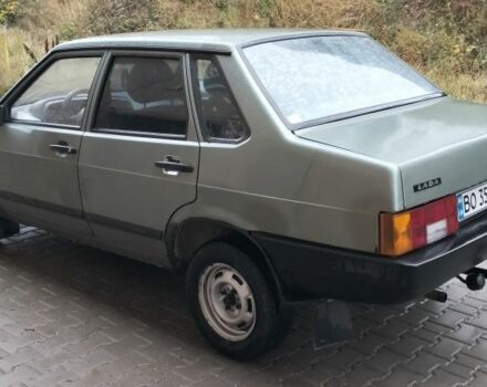 Зелений ВАЗ 21099, об'ємом двигуна 1.6 л та пробігом 256 тис. км за 1200 $, фото 1 на Automoto.ua