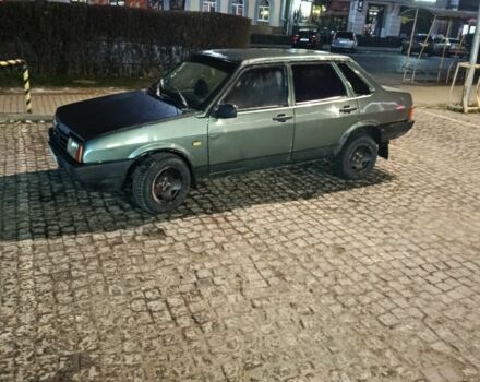 Зелений ВАЗ 21099, об'ємом двигуна 1.6 л та пробігом 100 тис. км за 750 $, фото 1 на Automoto.ua