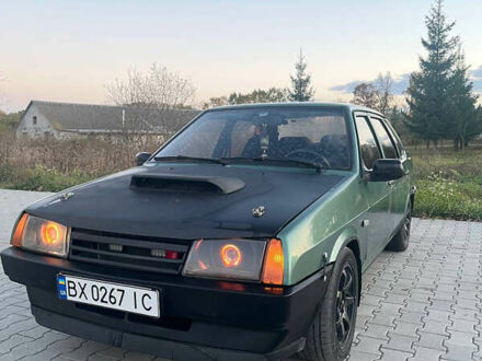 ВАЗ 21099 2007 в Волочиске на Automoto.ua Зеленый ВАЗ 21099, объемом двигателя 1.6 л и пробегом 560 тыс. км за 2100 $, фото 1 на Automoto.ua
