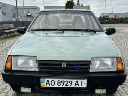 Зеленый ВАЗ 21099, объемом двигателя 1.6 л и пробегом 120 тыс. км за 2200 $, фото 1 на Automoto.ua