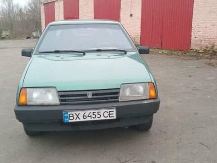 Зеленый ВАЗ 21099, объемом двигателя 1.6 л и пробегом 180 тыс. км за 1600 $, фото 1 на Automoto.ua