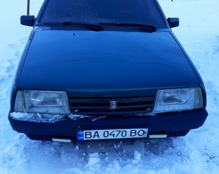 Зеленый ВАЗ 21099, объемом двигателя 1.6 л и пробегом 0 тыс. км за 1600 $, фото 1 на Automoto.ua