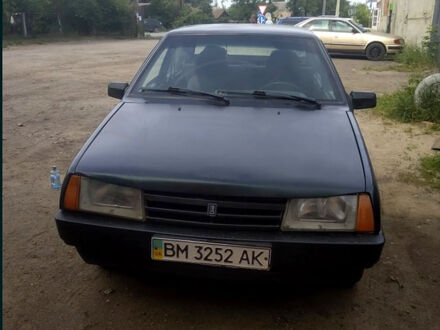 Зеленый ВАЗ 21099, объемом двигателя 1.6 л и пробегом 20 тыс. км за 1100 $, фото 1 на Automoto.ua