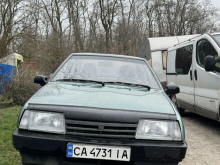 Зеленый ВАЗ 21099, объемом двигателя 1.6 л и пробегом 175 тыс. км за 1700 $, фото 1 на Automoto.ua