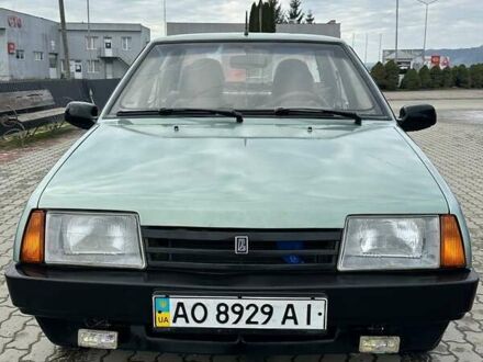 Зеленый ВАЗ 21099, объемом двигателя 1.6 л и пробегом 120 тыс. км за 2200 $, фото 1 на Automoto.ua