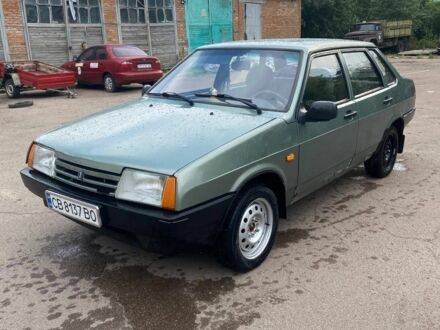 Зелений ВАЗ 21099, об'ємом двигуна 1.6 л та пробігом 276 тис. км за 1200 $, фото 1 на Automoto.ua