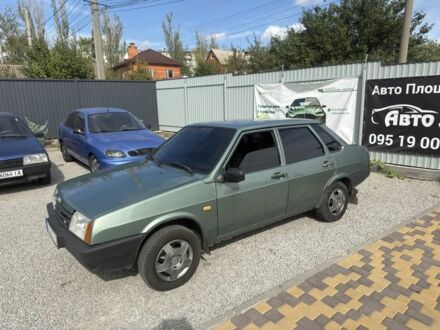 Зеленый ВАЗ 21099, объемом двигателя 1.6 л и пробегом 158 тыс. км за 1500 $, фото 1 на Automoto.ua