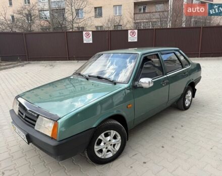 Зеленый ВАЗ 21099, объемом двигателя 1.6 л и пробегом 198 тыс. км за 1850 $, фото 1 на Automoto.ua