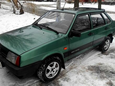 Зелений ВАЗ 21099, об'ємом двигуна 1.5 л та пробігом 0 тис. км за 1600 $, фото 1 на Automoto.ua