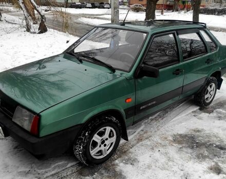 Зелений ВАЗ 21099, об'ємом двигуна 1.5 л та пробігом 0 тис. км за 1600 $, фото 1 на Automoto.ua