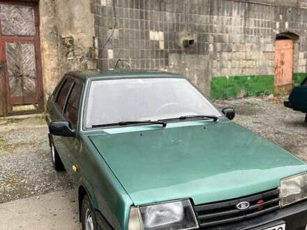 Зелений ВАЗ 21099, об'ємом двигуна 1.6 л та пробігом 153 тис. км за 1450 $, фото 1 на Automoto.ua