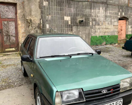 Зеленый ВАЗ 21099, объемом двигателя 1.6 л и пробегом 153 тыс. км за 1450 $, фото 1 на Automoto.ua