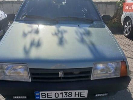 Зеленый ВАЗ 21099, объемом двигателя 1.6 л и пробегом 98 тыс. км за 2350 $, фото 1 на Automoto.ua