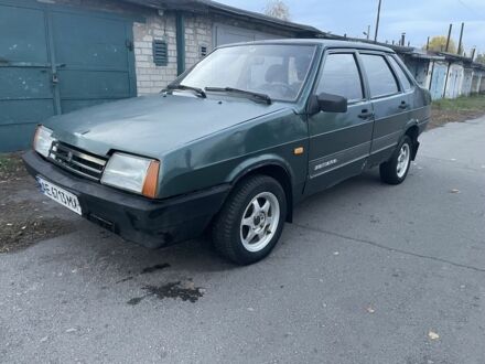Зеленый ВАЗ 21099, объемом двигателя 0 л и пробегом 212 тыс. км за 701 $, фото 1 на Automoto.ua