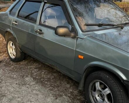 Зелений ВАЗ 21099, об'ємом двигуна 1.6 л та пробігом 216 тис. км за 800 $, фото 1 на Automoto.ua