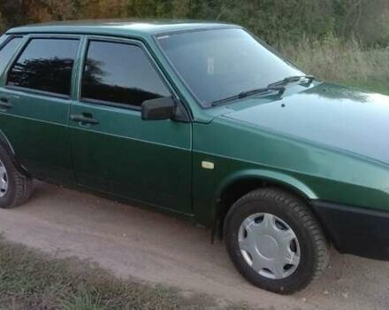 Зелений ВАЗ 21099, об'ємом двигуна 1.6 л та пробігом 237 тис. км за 2000 $, фото 1 на Automoto.ua