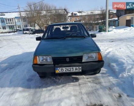Зелений ВАЗ 21099, об'ємом двигуна 1.6 л та пробігом 57 тис. км за 2700 $, фото 1 на Automoto.ua