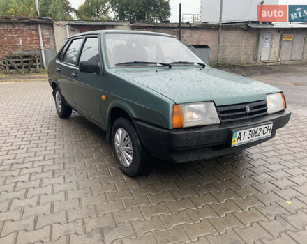 Зеленый ВАЗ 21099, объемом двигателя 1.6 л и пробегом 120 тыс. км за 2600 $, фото 1 на Automoto.ua