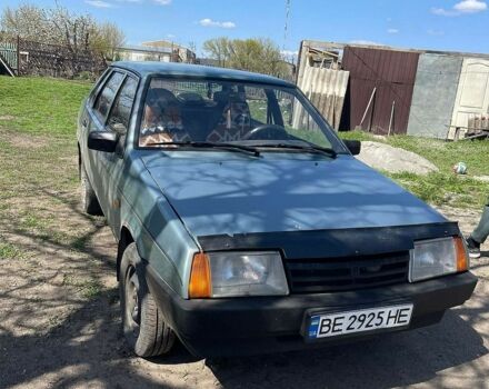 Зеленый ВАЗ 21099, объемом двигателя 1.6 л и пробегом 180 тыс. км за 1500 $, фото 1 на Automoto.ua