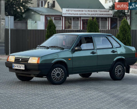 Зеленый ВАЗ 21099, объемом двигателя 1.6 л и пробегом 134 тыс. км за 2800 $, фото 1 на Automoto.ua