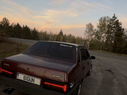 Оранжевый ВАЗ 21099, объемом двигателя 1.6 л и пробегом 250 тыс. км за 2200 $, фото 1 на Automoto.ua