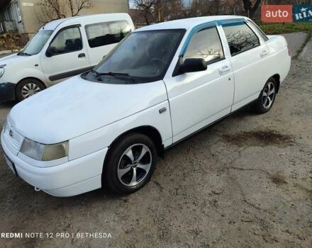 Белый ВАЗ 2110, объемом двигателя 1.6 л и пробегом 137 тыс. км за 2700 $, фото 1 на Automoto.ua