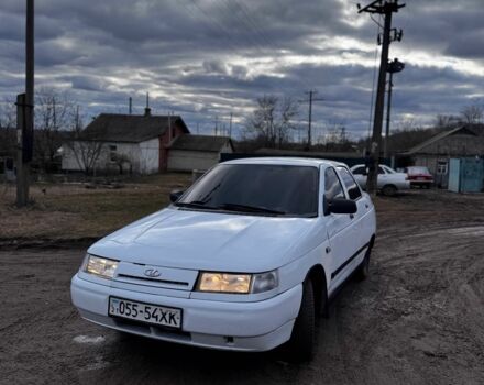 Белый ВАЗ 2110, объемом двигателя 1.5 л и пробегом 210 тыс. км за 1250 $, фото 1 на Automoto.ua