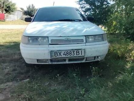 Белый ВАЗ 2110, объемом двигателя 1.6 л и пробегом 180 тыс. км за 1100 $, фото 1 на Automoto.ua
