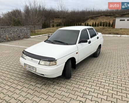 Белый ВАЗ 2110, объемом двигателя 1.6 л и пробегом 200 тыс. км за 1750 $, фото 1 на Automoto.ua