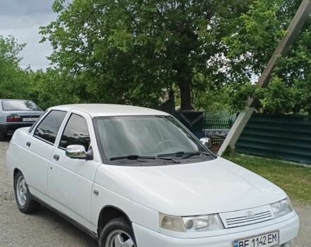 Белый ВАЗ 2110, объемом двигателя 1.6 л и пробегом 102 тыс. км за 2850 $, фото 1 на Automoto.ua