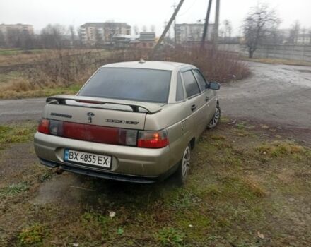 Бежевый ВАЗ 2110, объемом двигателя 1.5 л и пробегом 65 тыс. км за 950 $, фото 1 на Automoto.ua