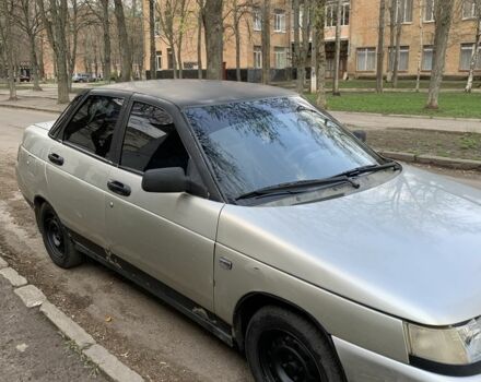 Бежевый ВАЗ 2110, объемом двигателя 1.6 л и пробегом 287 тыс. км за 1600 $, фото 2 на Automoto.ua