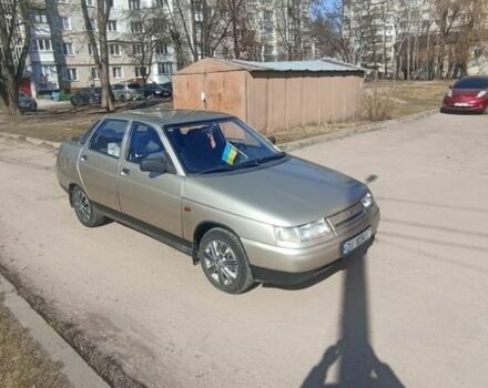 Бежевый ВАЗ 2110, объемом двигателя 1.5 л и пробегом 198 тыс. км за 1800 $, фото 1 на Automoto.ua