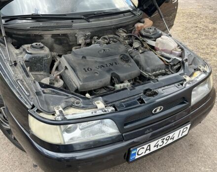 Черный ВАЗ 2110, объемом двигателя 1.6 л и пробегом 379 тыс. км за 2800 $, фото 4 на Automoto.ua