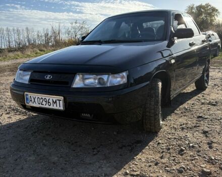 Черный ВАЗ 2110, объемом двигателя 1.6 л и пробегом 250 тыс. км за 1400 $, фото 3 на Automoto.ua