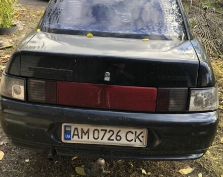 Черный ВАЗ 2110, объемом двигателя 1.5 л и пробегом 264 тыс. км за 950 $, фото 4 на Automoto.ua