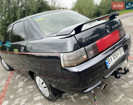 Чорний ВАЗ 2110, об'ємом двигуна 1.5 л та пробігом 200 тис. км за 1600 $, фото 7 на Automoto.ua