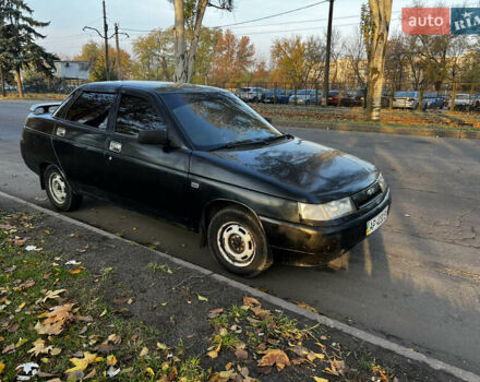 Черный ВАЗ 2110, объемом двигателя 1.5 л и пробегом 213 тыс. км за 1550 $, фото 5 на Automoto.ua