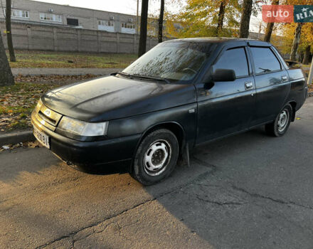 Черный ВАЗ 2110, объемом двигателя 1.5 л и пробегом 213 тыс. км за 1550 $, фото 1 на Automoto.ua