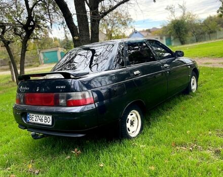 Черный ВАЗ 2110, объемом двигателя 1.5 л и пробегом 230 тыс. км за 1800 $, фото 3 на Automoto.ua