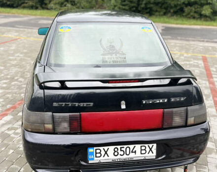 Чорний ВАЗ 2110, об'ємом двигуна 1.5 л та пробігом 200 тис. км за 1600 $, фото 9 на Automoto.ua