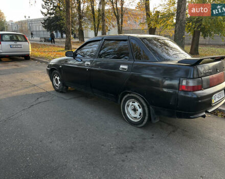 Черный ВАЗ 2110, объемом двигателя 1.5 л и пробегом 213 тыс. км за 1550 $, фото 2 на Automoto.ua