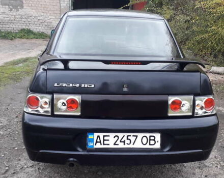 Черный ВАЗ 2110, объемом двигателя 1.5 л и пробегом 174 тыс. км за 2300 $, фото 5 на Automoto.ua