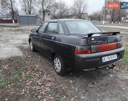 Чорний ВАЗ 2110, об'ємом двигуна 1.5 л та пробігом 320 тис. км за 850 $, фото 4 на Automoto.ua