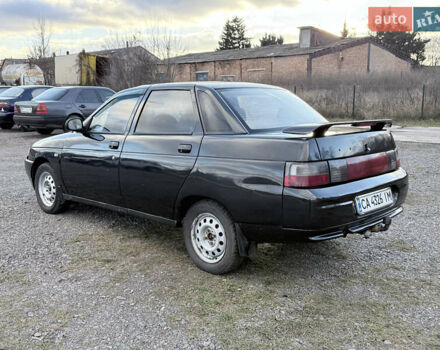 Черный ВАЗ 2110, объемом двигателя 1.5 л и пробегом 185 тыс. км за 1800 $, фото 3 на Automoto.ua